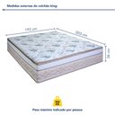Ver imagem 4 de Colchão King Amsterdã 36cmx193cmx203cm Paropas by Ecosono