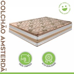 Colchão King Amsterdã 36cmx193cmx203cm - 2