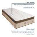 Ver imagem 5 de Colchão Solteiro Toronto 32CMX88CMX188CM Paropas By Ecosono Bege