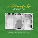 Ver imagem 7 de Banheira Dupla Olinda 2027 Combate com Hidro em Acrílico - 1.40x1.20x0.40 - 127V