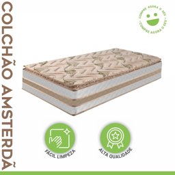 Colchão Solteiro Amsterdã 36cmx88cmx188cm - 6