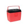 Caixa Térmica Cooler 36 Litros Vermelho e Preto com Alça Bel - 1