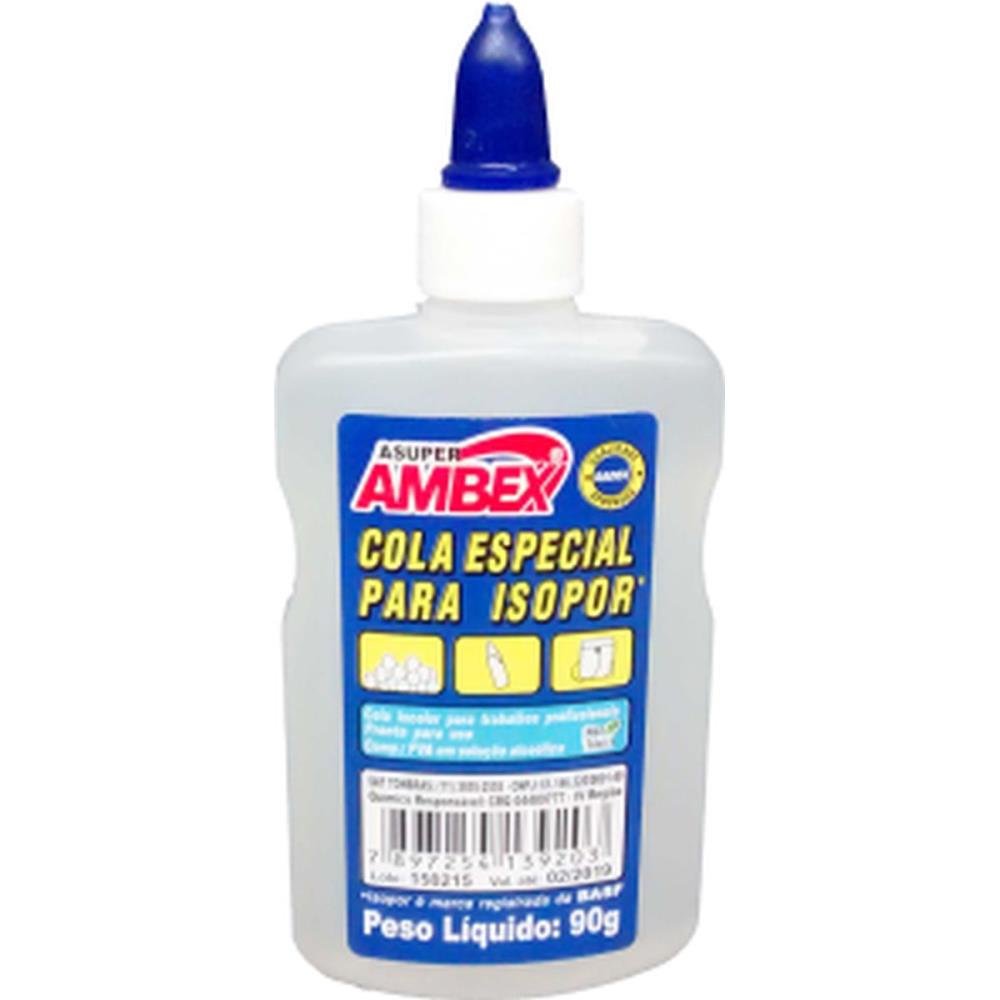 Cola para Isopor Asuper Isopor 90G | MadeiraMadeira