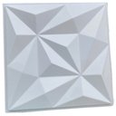 Ver imagem 3 de Forma 3d Criselda 50x50cm ABS 2mm Molde para cimento/gesso/concreto IN647