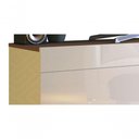 Ver imagem 2 de Rack Classic Ad 1.4 Off White com Freijó - Imcal Móveis