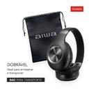 Ver imagem 4 de Fone de Ouvido Headphone Bluetooth Anc Dobrável Aws-hp-02-b Aiwa Mondial