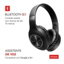Ver imagem 6 de Fone de Ouvido Headphone Bluetooth Anc Dobrável Aws-hp-02-b Aiwa Mondial
