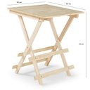 Ver imagem 3 de Conjunto Mesa Dobrável e 4 Banquetas