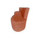 Ver imagem 5 de Namoradeira Sofá 2 Lugares Yara Orgânica Veludo Terracota