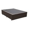 Cama Báu Box Base Blindado Casal Sintético Marrom - 2