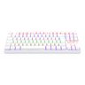 Teclado Mecânico Gamer Redragon Daksa Lunar White Iluminação Rainbow Switch Azul K576W-R - 6