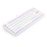 Teclado Mecânico Gamer Redragon Daksa Lunar White Iluminação Rainbow Switch Azul K576W-R - 4