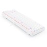 Teclado Mecânico Gamer Redragon Daksa Lunar White Iluminação Rainbow Switch Azul K576W-R - 5