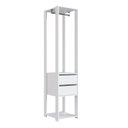 Ver imagem 2 de Módulo para Closet com Gavetas e Cabideiro 183x45x40cm