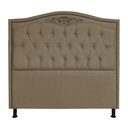 Ver imagem 1 de Cabeceira Casal 140cm Para Cama Box Greta Suede Capuccino - DS Estofados