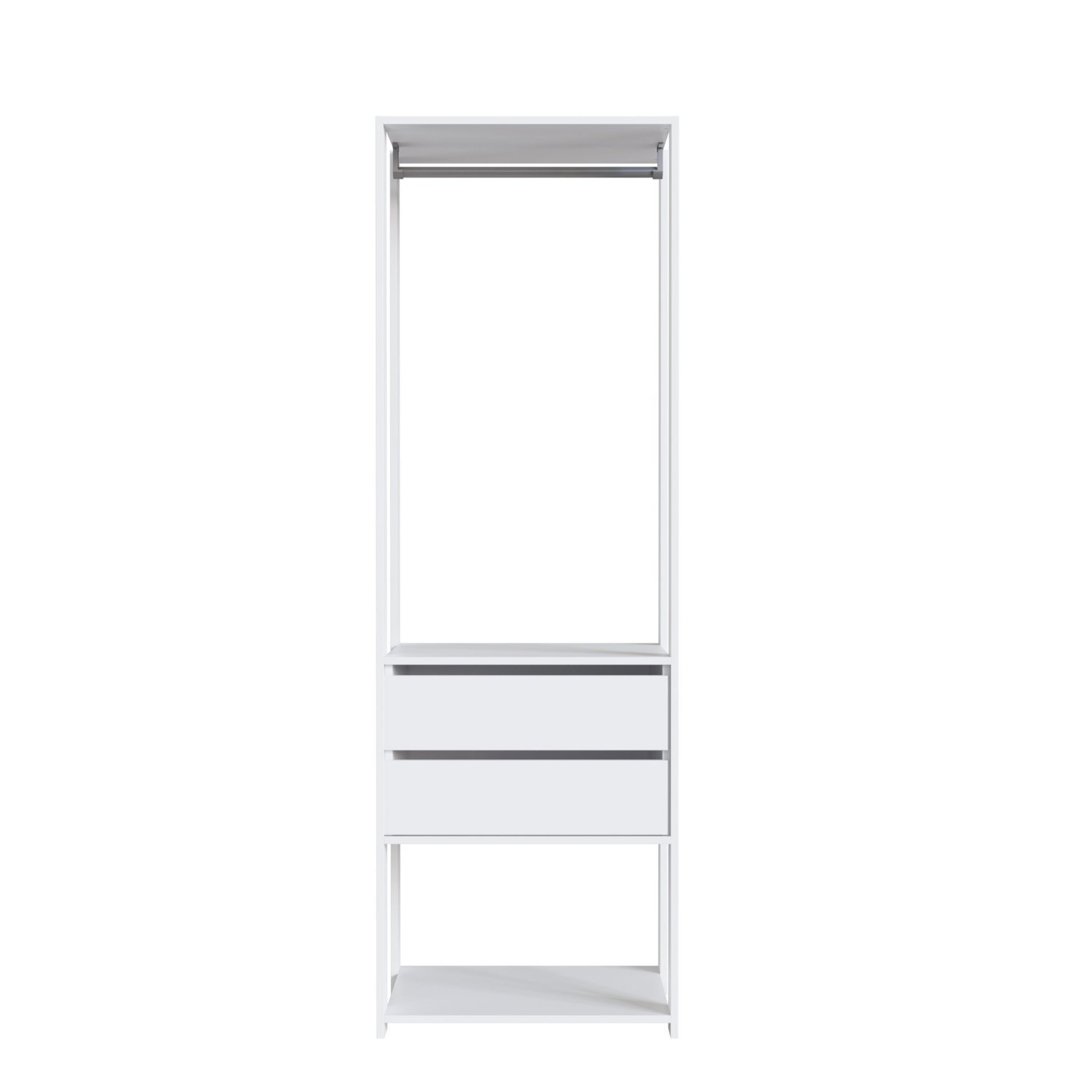 Módulo para Closet com Gavetas e Cabideiro 183x45x60cm - 3