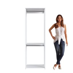 Módulo para Closet com Cabideiro e Prateleira 183x45x57cm - 5