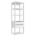 Ver imagem 2 de Módulo para Closet com Prateleiras e Gavetas 183x45x60cm Montana Branco