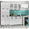 Cozinha de Aço Compacta 3 Peças Amanda Multimóveis CR6066 Branco - 1