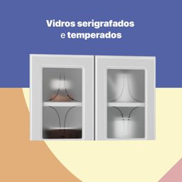 Cozinha de Aço Compacta 3 Peças Amanda Multimóveis CR6066 Branco - 6