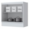 Cozinha Compacta 80 Cm Americana 2 Portas 100% Mdf Branco Hp C355 - Pnr Móveis - 3