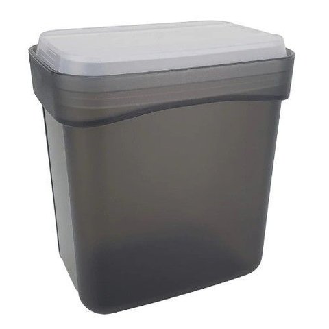 Organizador Retangular Médio 450ml Fumê Tupperware