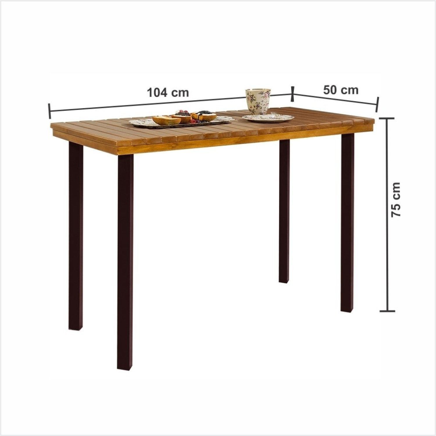 Conjunto Mesa com 2 Cadeiras Moscou - 3