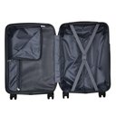 Ver imagem 4 de Mala de Bordo Pequena em Abs Swiss Go Suiça Cadeado Integrado Rodas Giro 360º Rosa P