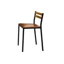 Ver imagem 6 de Conjunto Mesa com 2 Cadeiras Moscou Preto/Courino Marron/Fosco