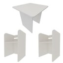 Ver imagem 3 de Conjunto Infantil com 1 Mesa e 2 Banquetas