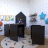 Conjunto Infantil com 1 Mesa e 2 Banquetas - 9