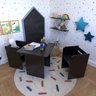 Conjunto Infantil com 1 Mesa e 2 Banquetas - 2