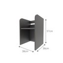 Ver imagem 5 de Conjunto Infantil com 1 Mesa e 2 Banquetas