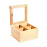 Caixa Chá Bambus 16,5 cm x 10 cm - Home Style - 2