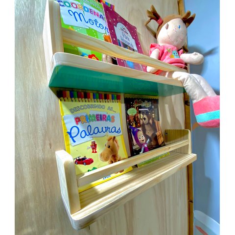 Prateleiras Organizadoras de Livros e Brinquedos
