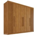 Ver imagem 2 de Guarda-Roupa Casal 100% MDF 6 Portas 6 Gavetas Granada Premium Marrom/Cinamomo