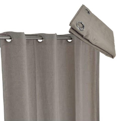 Cortina Dupla Cama 8 Furos 1 Folha 1.40x2.60m