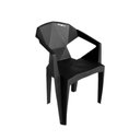 Ver imagem 3 de Conjunto Mesa 1,50 Redonda Industrial com 6 Cadeiras New Alegra Pretas