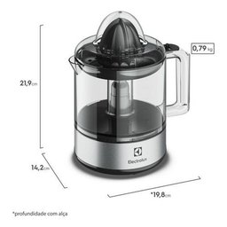 Espremedor de Laranja Fruta Electrolux Efficient 800ml Ecp10 - 3
