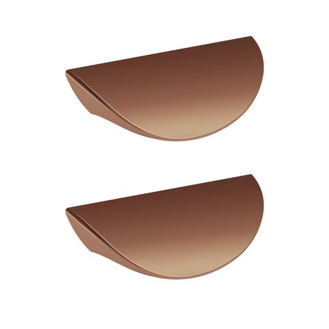 Kit 2 Puxadores Concha Arizona CabeCasa MadeiraOriginals