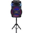Ver imagem 1 de Caixa Som Amplificada Portátil Bluetooth 850W Rms Fm Usb Led Tws Bateria ACA 800 Gladiador