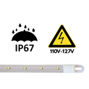 Ver imagem 3 de Kit 5 Barra Led 20w 100cm Geladeira Expositora Freezer 110v Ip67 6500k
