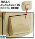 Ver imagem 4 de Tecla Reforçada de Abs para Acabamento de Valvula de Descarga Docol Bege - 5805