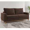 Ver imagem 1 de Sofá Living 3 Lugares 180cm Veludo Lívia