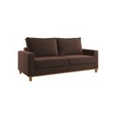 Ver imagem 2 de Sofá Living 3 Lugares 180cm Veludo Lívia