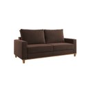 Ver imagem 2 de Sofá Living 3 Lugares 180cm Veludo Lívia
