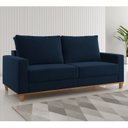 Ver imagem 1 de Sofá Living 3 Lugares 180cm Veludo Lívia