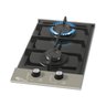 Cooktop 2 Queimadores Platinium Gás Mesa Vidro Bivolt Escovado Fischer - 1