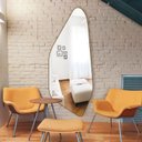 Ver imagem 3 de Espelho Retrô Corpo Inteiro Orgânico 170x70 Rocco Rei dos Vidros