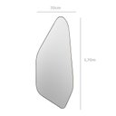 Ver imagem 4 de Espelho Retrô Corpo Inteiro Orgânico 170x70 Rei dos Vidros